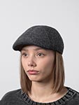 Кепка STETSON арт. 6610811 TEXAS BOILED WOOL (темно-серый)